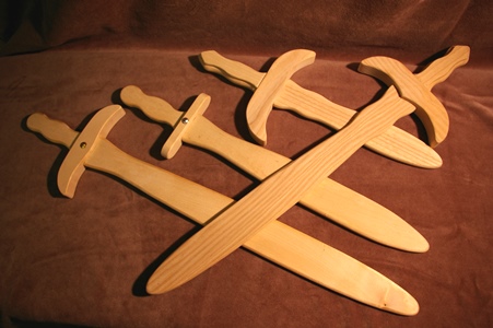 Holzschwerter